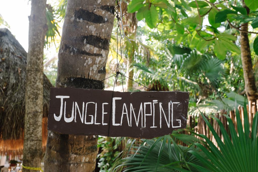 Hotel Turquesa Tulum Jungle Camping Exterior foto