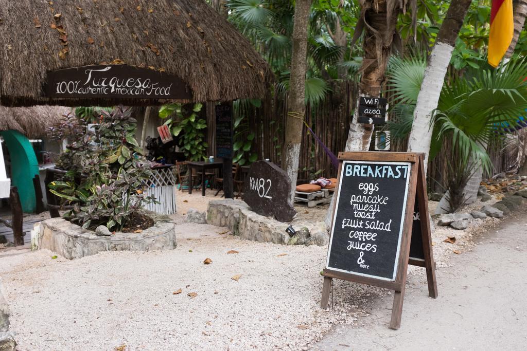 Hotel Turquesa Tulum Jungle Camping Exterior foto