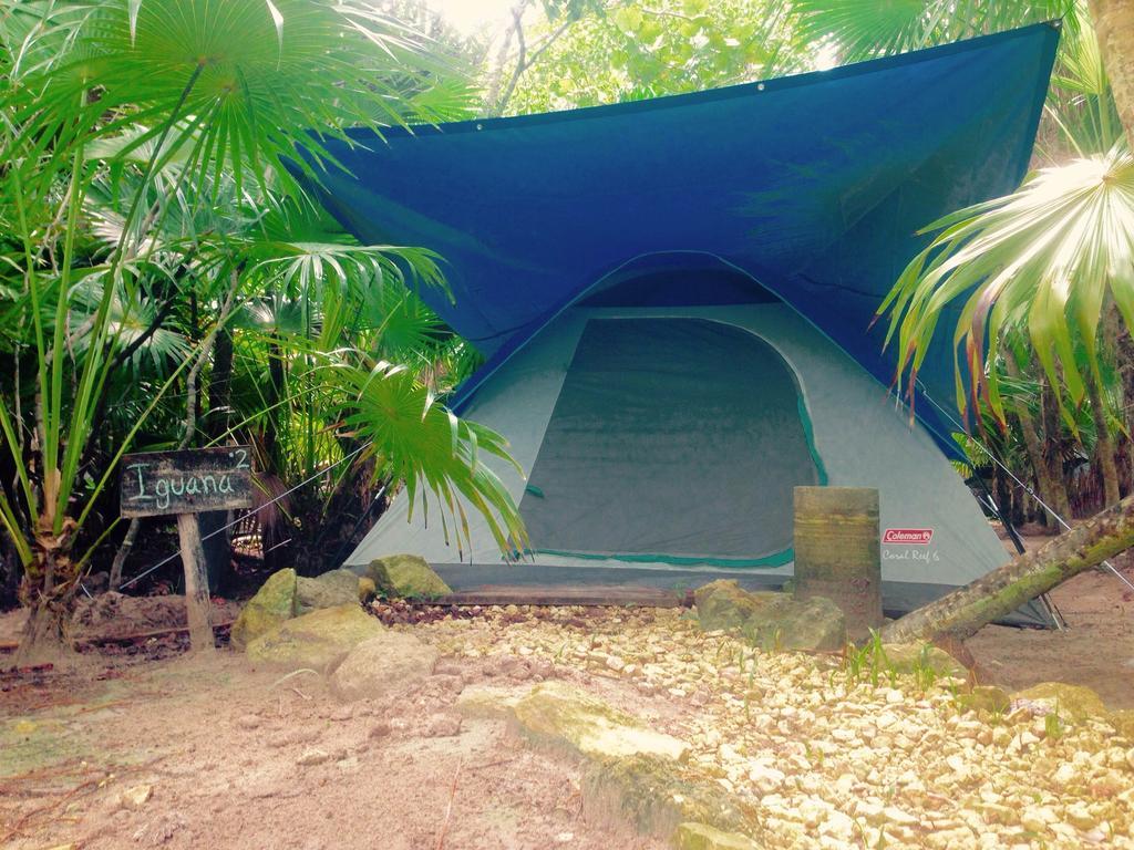 Hotel Turquesa Tulum Jungle Camping Exterior foto